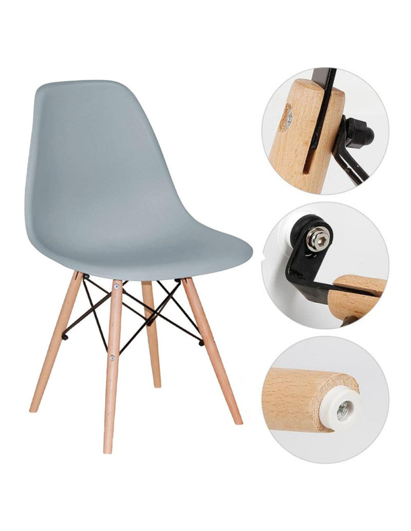 SILLA DE COMEDOR EAMES MODERNA *ENVIO INCLUIDO*