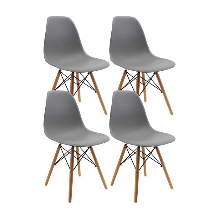 4 SILLAS DE COMEDOR EAMES MODERNA *ENVIO INCLUIDO*